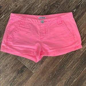 Express Hot Pink Short-Shorts